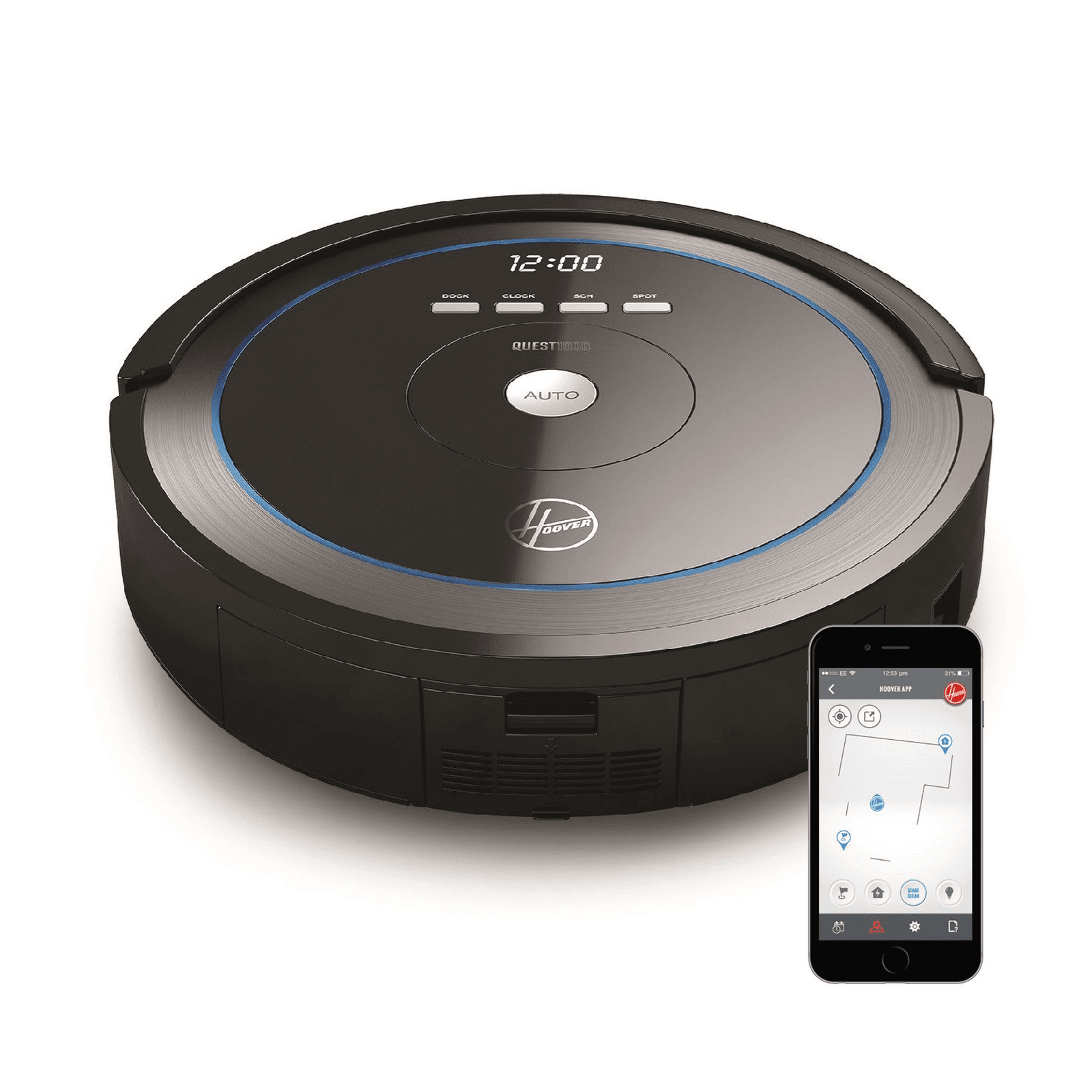 hoover robot vacuum and mop