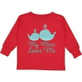 thumbnail image 3 of Inktastic My Mimi Loves Me Boys or Girls Long Sleeve Toddler T-Shirt, 3 of 5