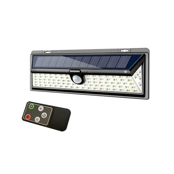 Luz De Seguridad 90-Led Impermeable Sensor De Movimiento Automático Usb Solar Luz Segura Inevent HA021096-00