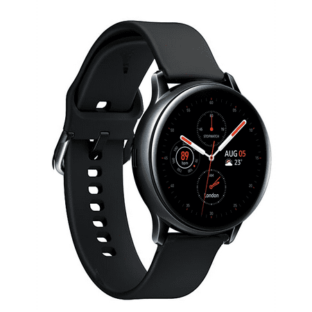 Restored Samsung Galaxy Watch Active 2 R825U 44mm LTE Stainless Steel Black (Refurbished)