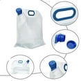 thumbnail image 4 of Water Container Bag, Food Grade Clear Plastic Storage Jug for Camping Hiking Backpack Emergency, 4 of 5