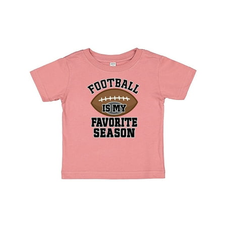 

Inktastic Football Is My Favorite Season Gift Baby Boy or Baby Girl T-Shirt
