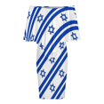 thumbnail image 5 of Israeli Blue Stars Women's Off The Shoulder Ruffles Summer Wedding Guest Loose Casual Party Beach Dress, 5 of 9