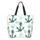 thumbnail image 1 of Easygdp Anchors And Shells Bolsas Tote para Mujer, Bolsos de Hombro para Viaje, Bolsos de Mano de Gran Capacidad para Compras y Trabajo, 1 of 8