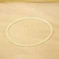 thumbnail image 3 of MYG 2 pcs Home Sewing Machine Motor Serrated Belts Nylon Beige High Quality, 3 of 5