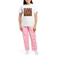 thumbnail image 4 of CafePress - All The Autumn Leaves Pajamas - Women's Short Sleeve Print T-Shirt and Pants Light Cotton Pajama Set, 4 of 7