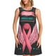 thumbnail image 1 of Balery Ribbon With Angel Wings Vestidos de verano para mujer con estampado: vestido holgado sin mangas, vestido playero informal y cómodo para días calurosos., 1 of 7