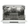thumbnail image 6 of Danby 6 Place Setting Countertop Dishwasher in Silver (DDW631SDB), 6 of 11