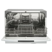 Danby 6 Place Setting Countertop Dishwasher in Silver (DDW631SDB)