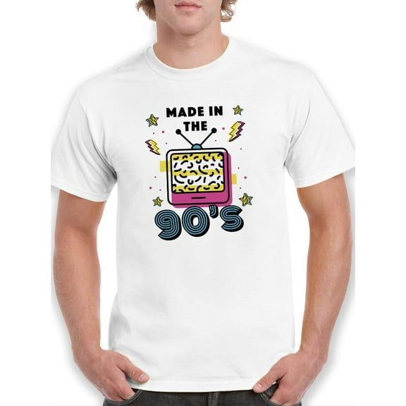 Made In The 90'S T-Shirt Men -Smartprints Designs, Male 4X-Large