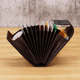 thumbnail image 3 of Tarjetero Organizador Porta Tarjetas Multi Ranuras Marron, 3 of 5