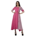 thumbnail image 1 of Moomaya Robe de Soirée à Manches Courtes en Viscose Col Rond pour Femmes, 1 of 4