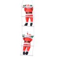 thumbnail image 1 of Adorno Navideño Colgante De Adornos De Estatuilla Con Trepadora De Santa - 2 santa Macarena Figura de Santa Claus Decoración de Navidad, 1 of 8