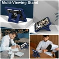 thumbnail image 6 of Allytechgroup Rugged Case for Apple iPad (A16) 11th Generation 11" 2025 & iPad 10th Generation 10.9" 2022, Heavy Duty Tablet Case with Kickstand, Pencil Holder & Detachable Shoulder Strap,Navy+Black, 6 of 8