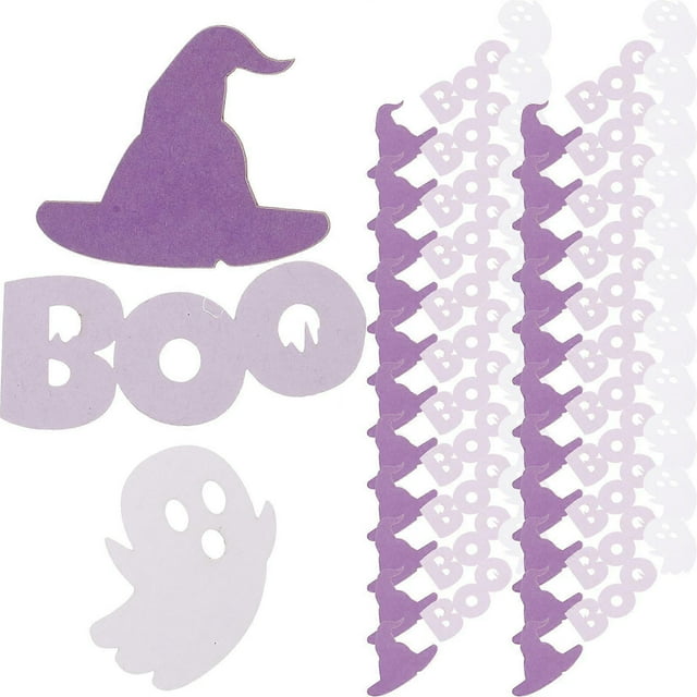 100Pcs Halloween Confetti Halloween Throwing Props Decorative Confetti Halloween Themed Confetti