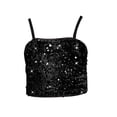 thumbnail image 1 of AWZXDE Girls Tops Shiny Sequined Tank Top Versatile Sleeveless Top For Girls And Students Age 2-15, 1 of 4