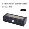 thumbnail image 2 of Almacenamiento para reloj 6Grid PU cuero vitrina joyería ANGGREK Otros, 2 of 8
