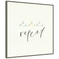 thumbnail image 2 of Amanti Art Wash Dry Fold Repeat IV Framed Canvas Wall Art Print, 2 of 8