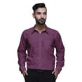 thumbnail image 1 of BESTMAN Cotton Formal Shirts For Men Slim Fit Printed Full Sleeve Shirts For Men, 1 of 5
