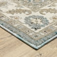 thumbnail image 3 of PowerSellerUSA Moretti Glow Collection 100% Polypropylene Area Rug, Modern Area Rug with Traditional Achromatic Design, Non-Slip Low-Pile Spot Clean Rugs for Hallway, Living Room, Bedroom, 3 of 4