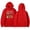 Red, variant on AOOCHASLIY Christmas Women Coat Fashion Women Casual Hooded Slim Zipper Fleece Sweater Coat