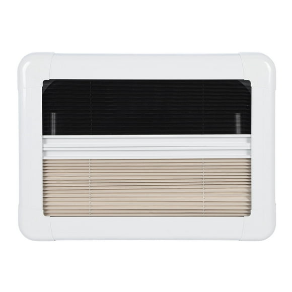 Window, 20 X 14in Aluminum Alloy Frame Tempered Glass RV Window for Construction Vehicles