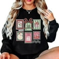 thumbnail image 2 of Merry and Pregnant Christmas Sweatshirt – Maternity Holiday Pullover, Baby Shower Xmas Sweater, Pregnancy Announcement Outfit, Cute Gift for Mom to Be, 2 of 6