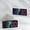 #106Black, variant on Digital Alarm Clock, LED Mirror Display, Modern Desk Timepiece, Bright Color Screen and Smart Snooze for Bedroom Nightstands, Home Office Desks, and Living Room Shelves