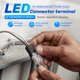 thumbnail image 4 of Conector enchufable de doble cable con cierre de bloqueo, 20 piezas, 4 of 8