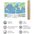 thumbnail image 7 of HISTORIX 2006 World Map of Volcanoes Poster Wall Art Print, 18 x 24 Inch, 7 of 7