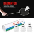 thumbnail image 5 of VGEBY 3800 Badminton Nylon Shuttlecocks , PVC Durable For Practicing & Competition | White , Pack Of 6, 5 of 5