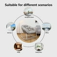 thumbnail image 3 of Outdoor Rocking Chair with Cushions, Large Sized and Metal Frame, Ergonomic Back Design for Garden, Porch, Patio and Various Space., 3 of 6