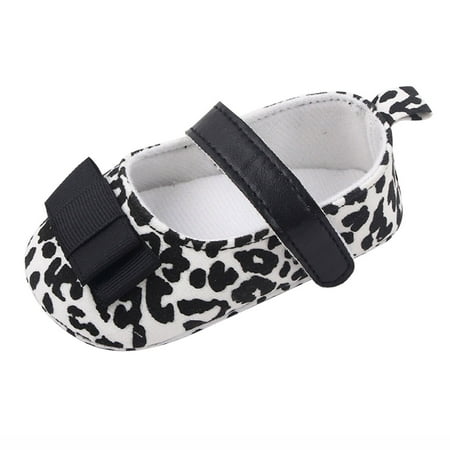 

kpoplk Toddler Sneakers Boys Toddler Shoes Soft Sole Leopard Print Hook Loop Princess Shoes Lightweight Kids Sneakers(Black)