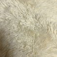 thumbnail image 1 of Soft Fluffy Area Rug, Washable Silk-Wool PV Fleece, Non-Slip, Family and pet Friendly Living Room Rug (Milk Yellow,24×36 inch), 1 of 1