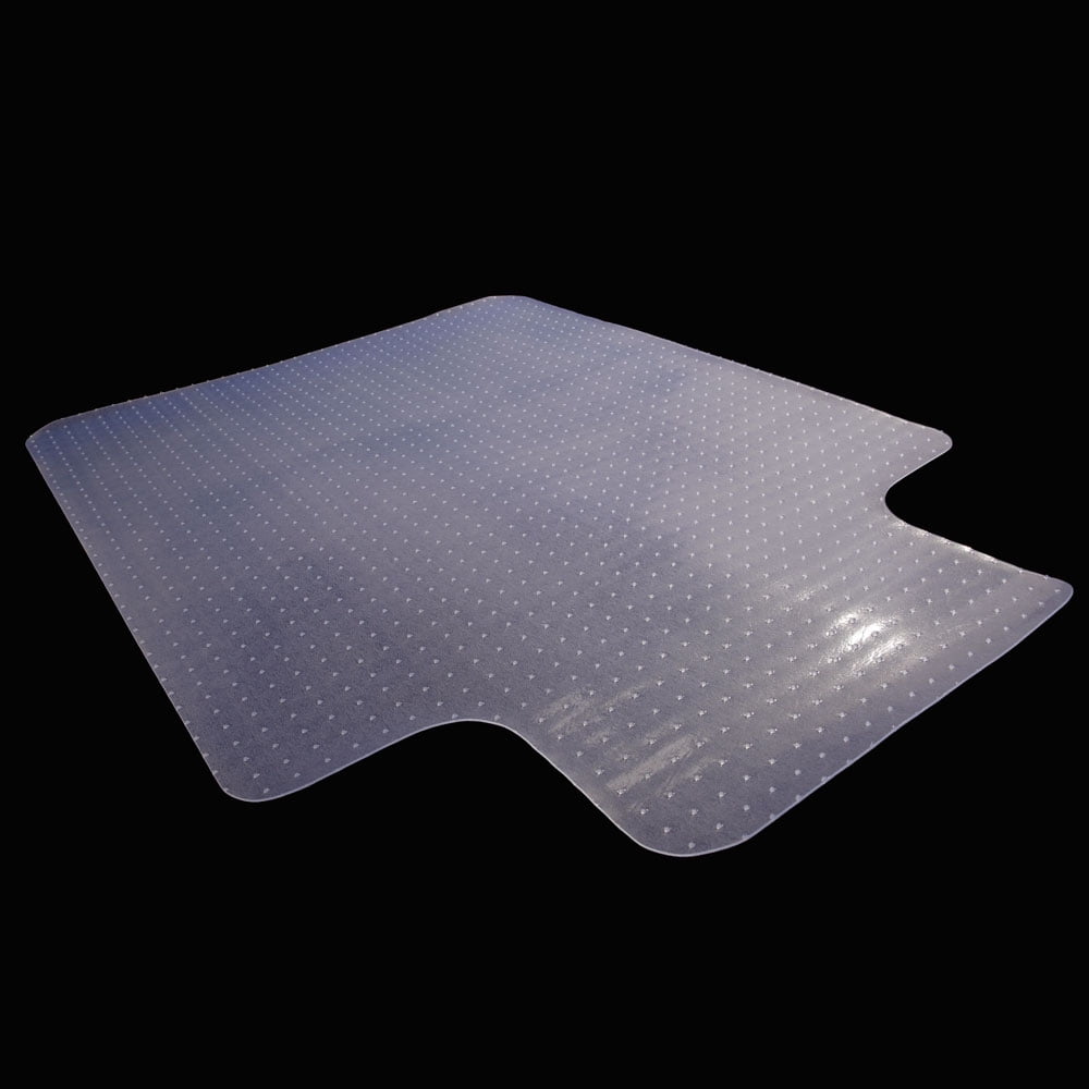 Lowestbest Plastic Office Chair Mat with Nail, Transparent Office Chair Mats for Carpet, Computer Chair Mats for Office Chairs