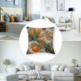 thumbnail image 5 of Creowell Flower Butterfly Throw Pillow Cover White Calla Lily Pink Rose Spring Flowers Bouquet Decorative Pillow Covers Square Pillowcase Cushion Covers White, 5 of 7