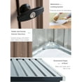 thumbnail image 3 of AECOJOY 8' x 6' Outdoor Metal Storage Shed with Lockable Door for Backyard, 3 of 8