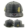 thumbnail image 4 of Conor McGregor UFC Reebok Plaid Snapback Adjustable Hat - Gray, 4 of 10