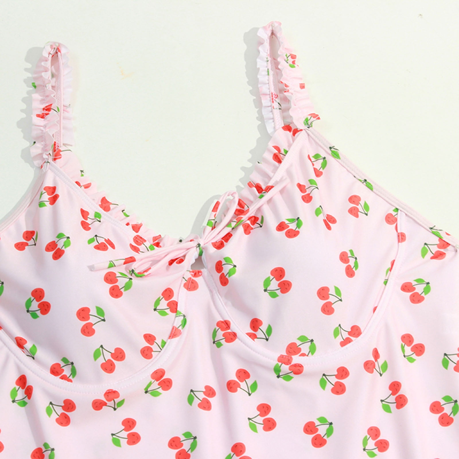 Aayomet Plus Size Swimsuit For Women Summer Cutout Women's Set Bikini  Bikini Swimwear Coral Bikini Swimwears,Pink XL 