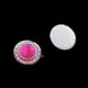 thumbnail image 2 of 50 UNIDS 12mm Redondo Resina Rhinestone Plano Posterior Scrapbooking Teléfono Boda DIY 7 Colores Disponibles Rosa caliente Baoblaze Artes de los botones de la parte posterior plana, 2 of 5
