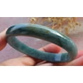 thumbnail image 5 of Yellow Green Natural A JADE Jadeite Bangle Bracelet 59 mm 684240 TN, 5 of 11