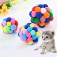 thumbnail image 1 of Xihbxyly Juguete para Mascotas, Diseño de Cascabeles Coloridos, Hierba Gatera Incorporada, Juego Interactivo con Rebote, Masticable y Entretenimiento, para Gatos y Perros, Divertido para Mascotas, Ta, 1 of 2