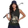 thumbnail image 6 of Whosucclay USA Flag Statue Liberty Print Golf Shirts for Women Athletic Tops for Womens, Easy Wash Sleeveless for Sports Indoor Hiking, 6 of 8