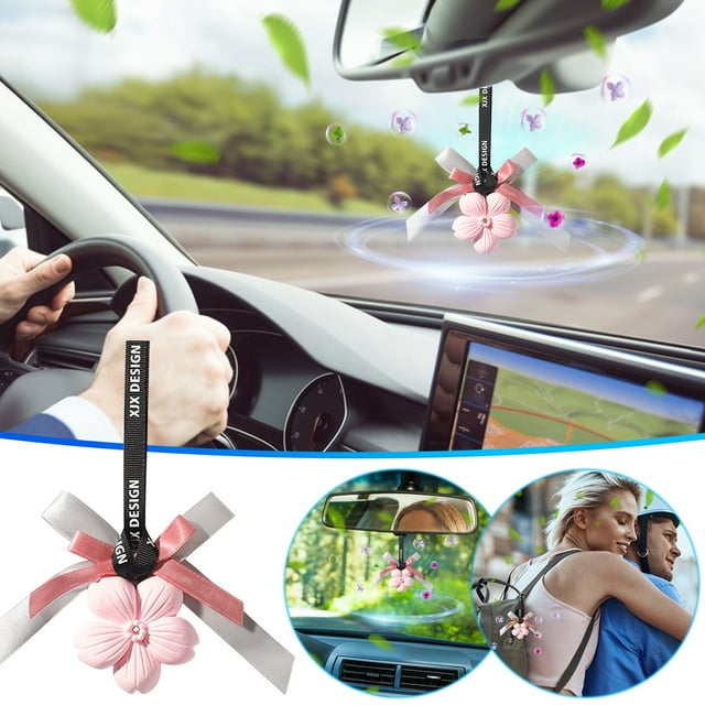 Fiudx Pastillas de Aromaterapia de Yeso, Aroma Fresco y Duradero, Elegante Decoración para Armario o Coche, Múltiples Tipos de Fragancia, Ambientador Relajante, Compacto y Portátil, Juego de 3 Piezas