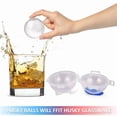 thumbnail image 6 of YANI -4 Pack 2 Large Round Ice Cube Tray Ball Maker Molds Jumbo Ice Balls For Drinks, 6 of 6