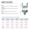 thumbnail image 6 of Honeii Cute Angel Winged Rabbit Print Women’s Bikini Set,Two Piece Swimsuit Bathing Suits,Stylish High Elasticity Swimwear for Beach and Pool, 6 of 7