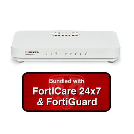 Fortinet FortiGate-30D-POE / FG-30D-POE Next Generation (NGFW) Firewall Appliance Bundle w/ 2 Years 24x7 Forticare &