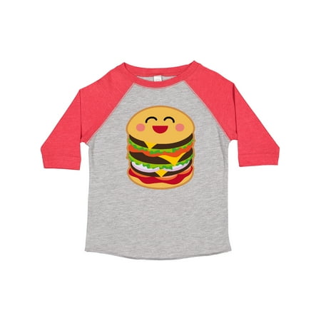 

Inktastic Hamburger Kawaii Gift Toddler Boy or Toddler Girl T-Shirt