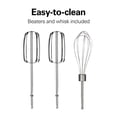 thumbnail image 4 of Hamilton Beach Electric Hand Mixer with QuickBurst, 6-Speed Corded, 250W, 3 Attachments and Snap-On Storage, Red, 4 of 8