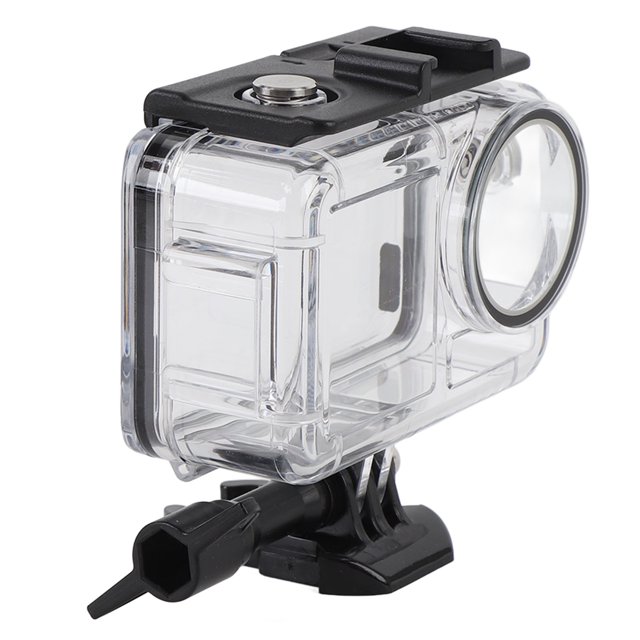Étui Résistant à l'Eau pour Caméra d'Action avec Filtre Anti-Buée Rouge Roseate Violet à Dégagement Rapide Vis Froide pour Action 5 Pro Action 4 3